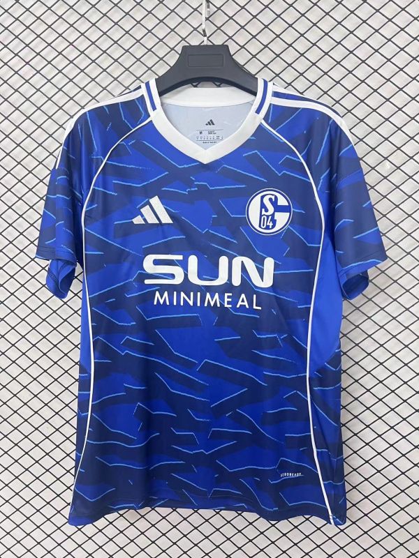 Schalke 04 Local Versión Aficionado 2025/26 (Azul)