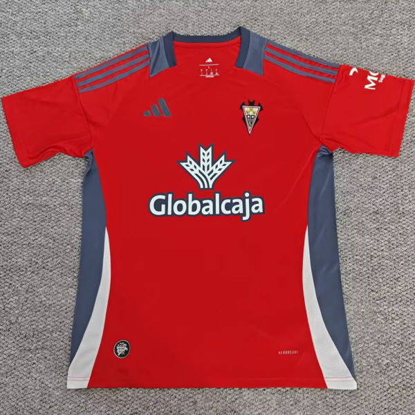 2025/26 Albacete Away Red Fans Soccer Jersey 阿尔巴赛特