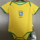 2025/26 Brazil Home Yellow Baby Suit