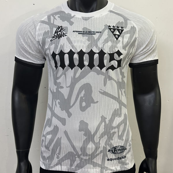 2025/26  APESHIT White Player Version Soccer Jersey