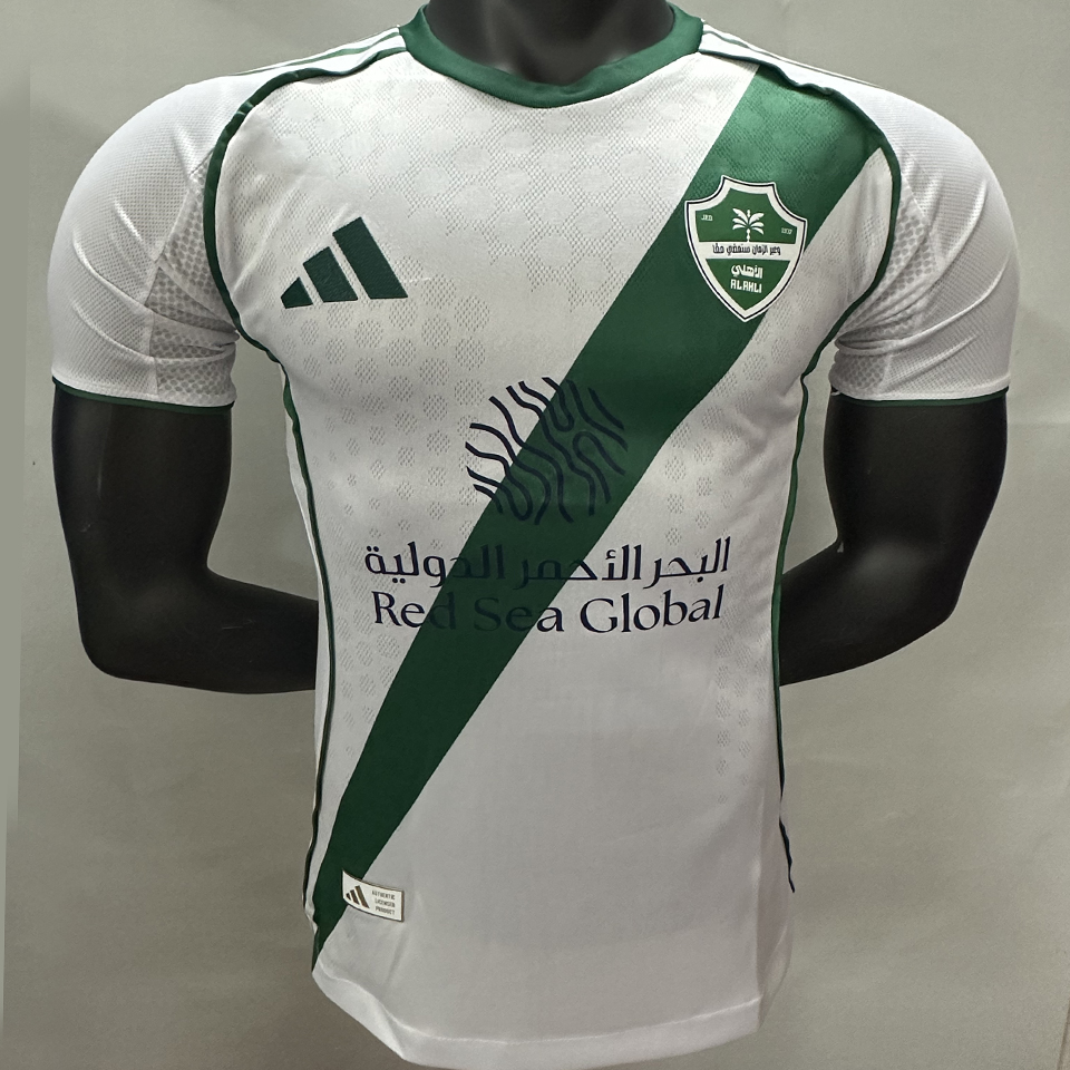 2025/26 Al Ahli Visitante White Versión Jugador