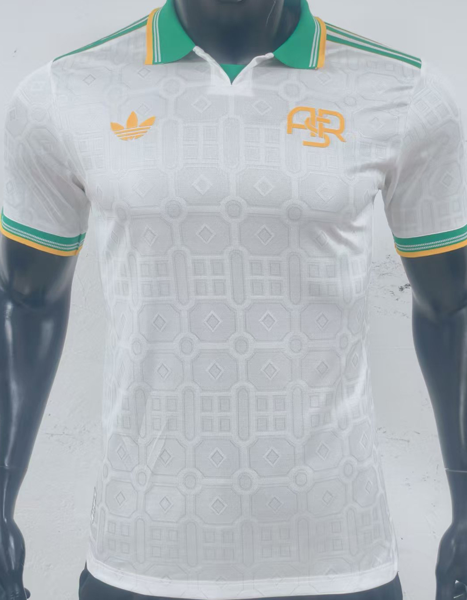 2025/26 AS Roma Tercera White Versión Jugador