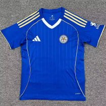 2025/26 Leicester City Home Blue Fans Soccer Jersey