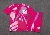 2025/26 Flamengo Rose Red Training Jersey(A Set)