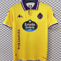 2025/26 Real Valladolid Third Yellow Fans Soccer Jersey