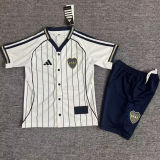2025/26 Boca White Baseball Kids T-Shirt