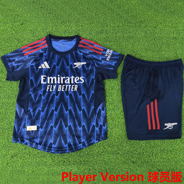 2025/26 ARS Away Blue Player Version Kids Jersey 球员版童装