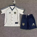 2025/26 Boca White Baseball Kids T-Shirt