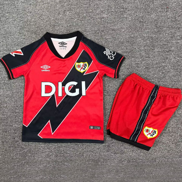 2025/26 Vallecano Away RedKids Soccer Jersey