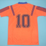 1992 BA Away Orange Retro Soccer Jersey