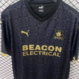2025/26 Plymouth Argyle Away Black Fans Soccer Jersey