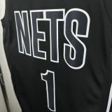 Nets RUSSELL #1 Black NBA Jerseys