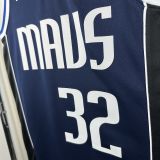 Mavericks FLAGG #32 Sapphire Blue City Edition NBA Jersey