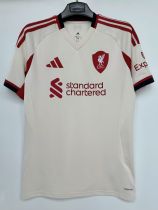 2025/26 LFC Away White Fans Soccer Jersey 背有97标
