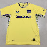 2025/26 Hertha BSC Away Yellow Fans Soccer Jersey 柏林赫塔