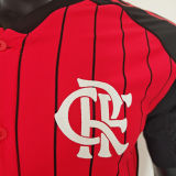 2025/26 Flamengo Red Baseball Player Version T-Shirt  硅胶版