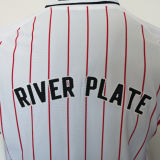 2025/26 River Plate White Baseball Player Version T-Shirt  硅胶版