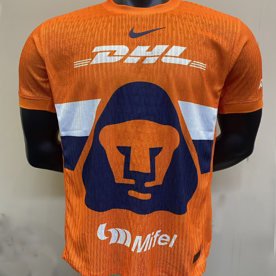 2025/26 Pumas UNAM Local Orange Versión Jugador