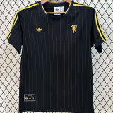 2025/26 M Utd Black Retro Style Soccer Jersey