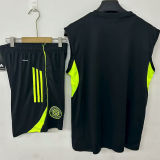 2025/26 Celtic Black Vest Training Jersey (A Set)