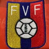 1998 Venezuela Home Red Retro Soccer Jersey