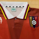 1998 Venezuela Home Red Retro Soccer Jersey