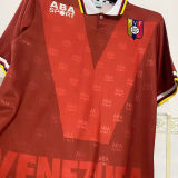 1998 Venezuela Home Red Retro Soccer Jersey