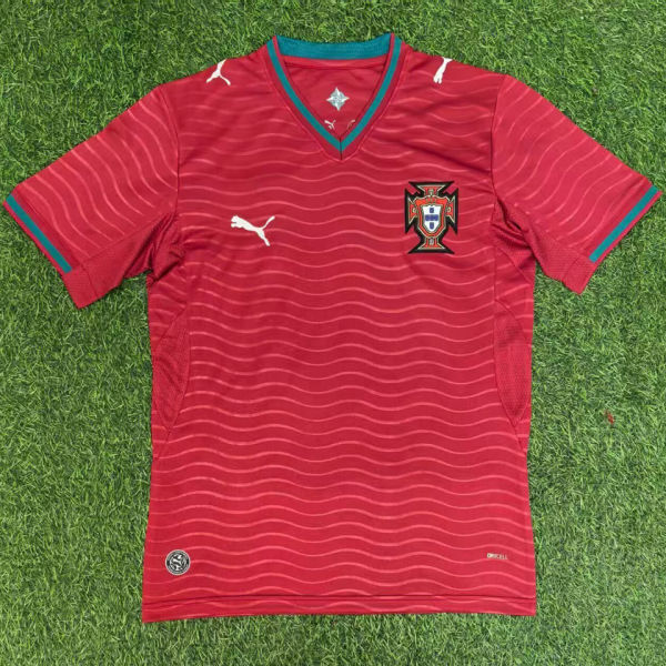 2026/27 Portugal Red Fans Soccer Jersey