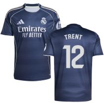 TRENT #12 RM 1:1 Quality Away Fans Soccer Jersey 2025/26（Laliga Font)