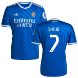 VINI JR． #7 RM 1:1 Quality Third Fans Soccer Jersey 2025/26（UCL Font)