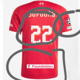 M.SALAH #11 LFC 1:1 Home Red Fans Jersey 2025/26 (UCL Font 欧冠字体 )