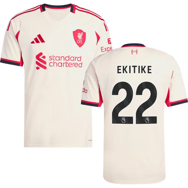 EKITIKE #22 LFC 1:1 Away Fans Jersey 2025/26 (League Font 联赛字体 )