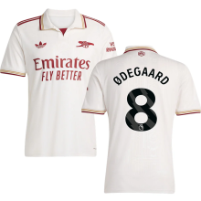 ØDEGAARD #8 ARS 1:1 Quality Third Fans Soccer Jersey 2025/26 (League Font 联赛字体 )