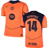 RASHFORD # 14 BA 1:1 Quality Third Fans Soccer Jersey 2025/26 (UCL Font 欧冠字体 有号下广告)
