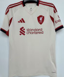 M.SALAH #11 LFC 1:1 Away Fans Jersey 2025/26 (UCL Font 欧冠字体 )