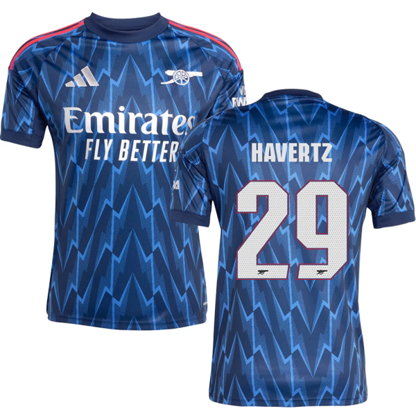 HAVERTZ #29 ARS 1:1 Quality Away Fans Soccer Jersey 2025/26 (UCL Font 欧冠字体 )