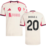 DIOGO J.  #20 LFC 1:1 Away Fans Jersey 2025/26 (League Font 联赛字体 )