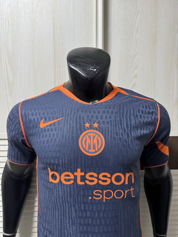 Inter Milan Visitante Versión Jugador 2025/26 2