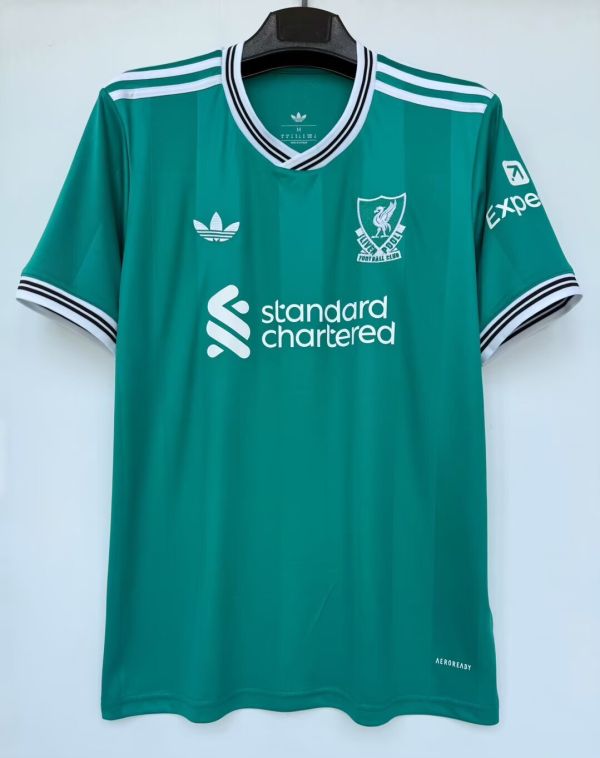 2025/26 LFC 1:1 Quality Third Green Fans Soccer Jersey