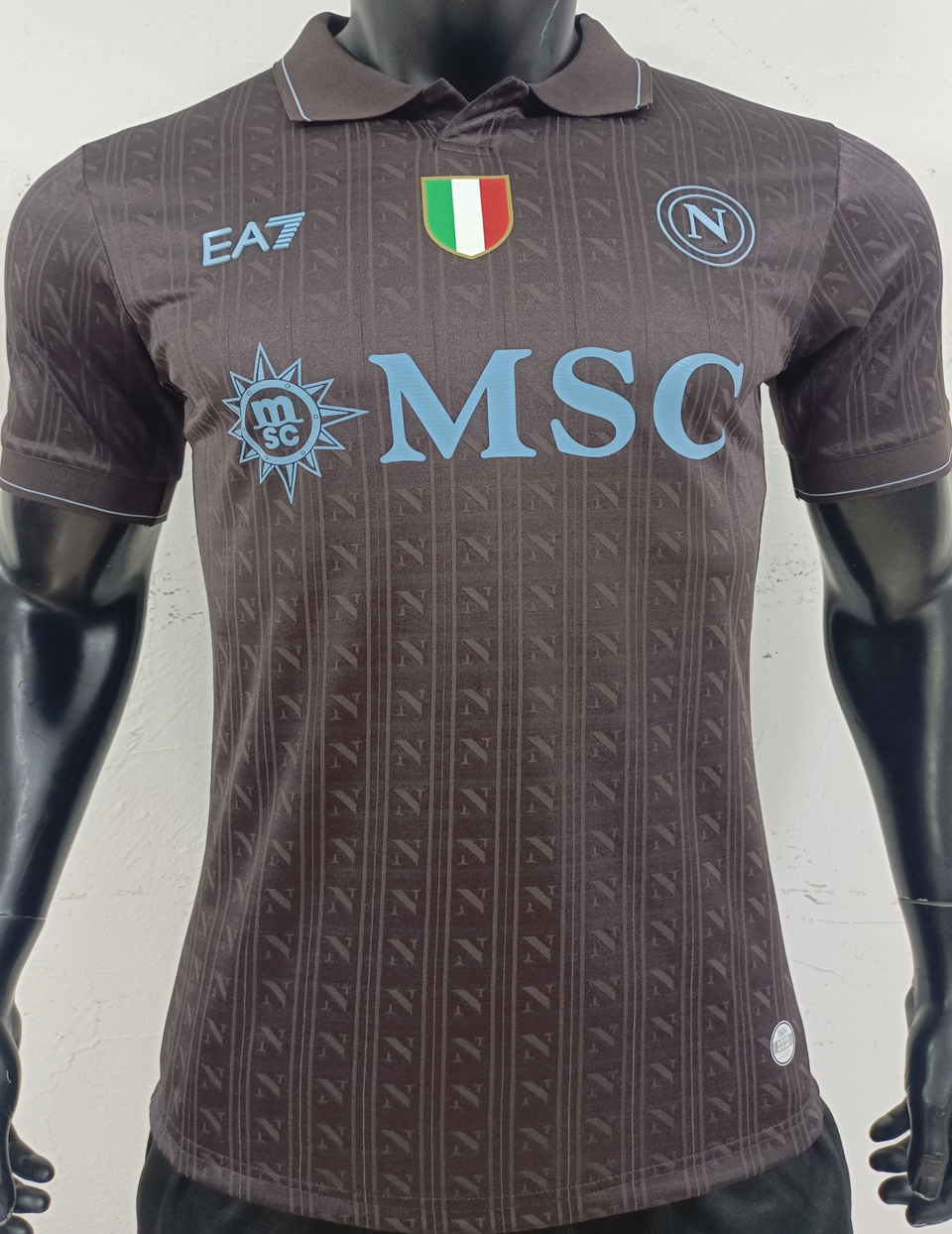 2025/26 Napoli Tercera Black Versión Jugador