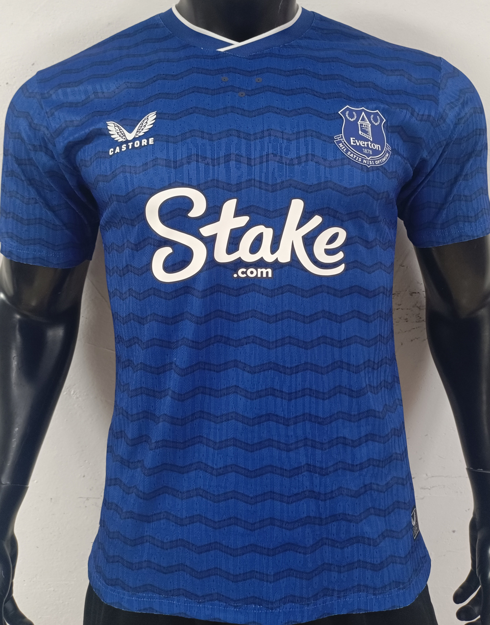 2025/26 Everton Local Blue Versión Jugador