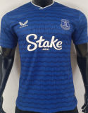 2025/26 Everton Home Blue Player Version Soccer Jersey