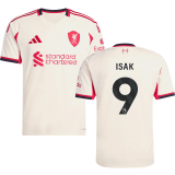 ISAK #9 LFC 1:1 Away Fans Jersey 2025/26 (League Font 联赛字体 )