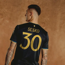 ŠEŠKO #30 M Utd 1:1 Quality Third  Fans Soccer Jersey 2025/26 (UCL Font 欧冠字体 )