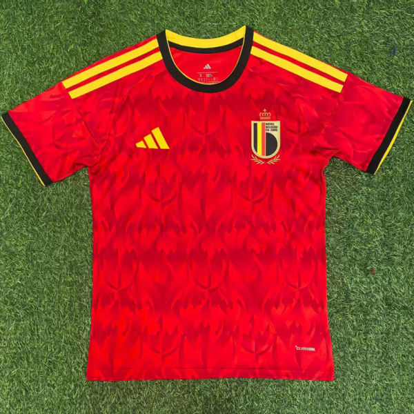 2026/27 Belgium Home Red Fans Soccer Jersey
