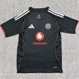2025/26 Orlando Pirates Black Fans Soccer Jersey 奥兰多海盗