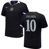 PALMER #10 CFC Third Black Fans Soccer Jersey 2025/26  (UCL Font 欧冠字体 )