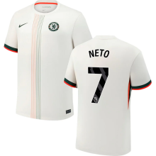 NETO #7 CFC 1:1 Quality Away Fans Soccer Jersey 2025/26 (League Font 联赛字体 )