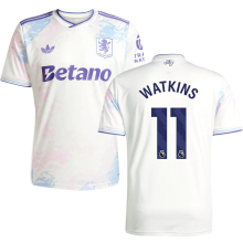 WATKINS #11 Aston Villa Third Fans Soccer Jersey 2025/26 (League Font 联赛字体 )