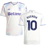 BUENDIA #10 Aston Villa Third Fans Soccer Jersey 2025/26 (League Font 联赛字体 )